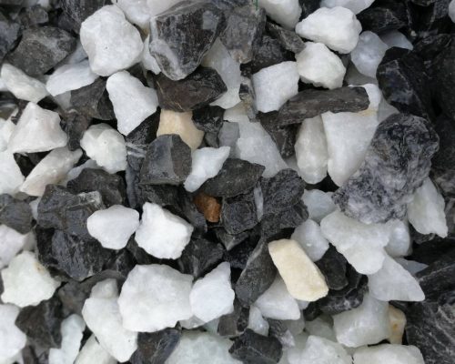 Крошка Микс чернл-белая 20-40 мм